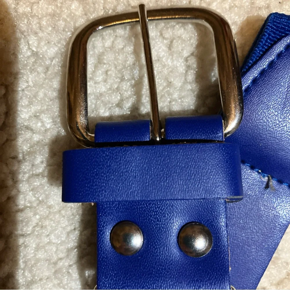 Champro Brute Youth Baseball Softball Belt Blue 1.25” Wide NWT